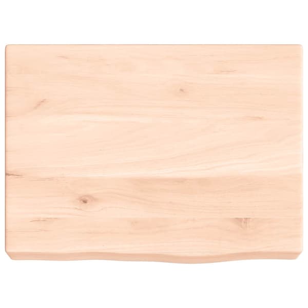 Hyllplan 40x30x(2-6) cm obehandlad massiv ek