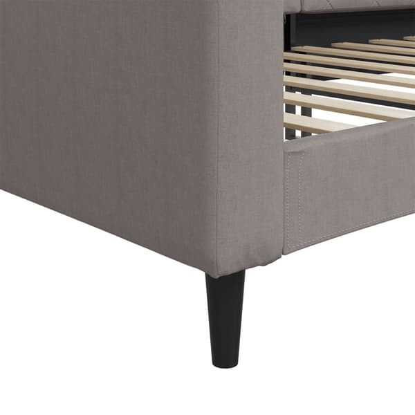Dagbädd taupe 100x200 cm tyg