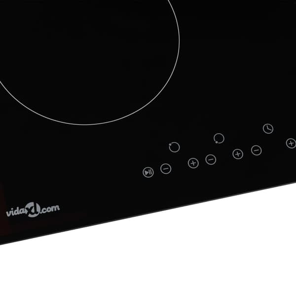 Keramikhäll med 4 plattor touchkontroll 6000 W