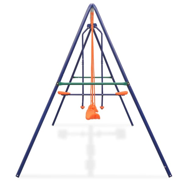 Gungställning med 4 sitsar orange