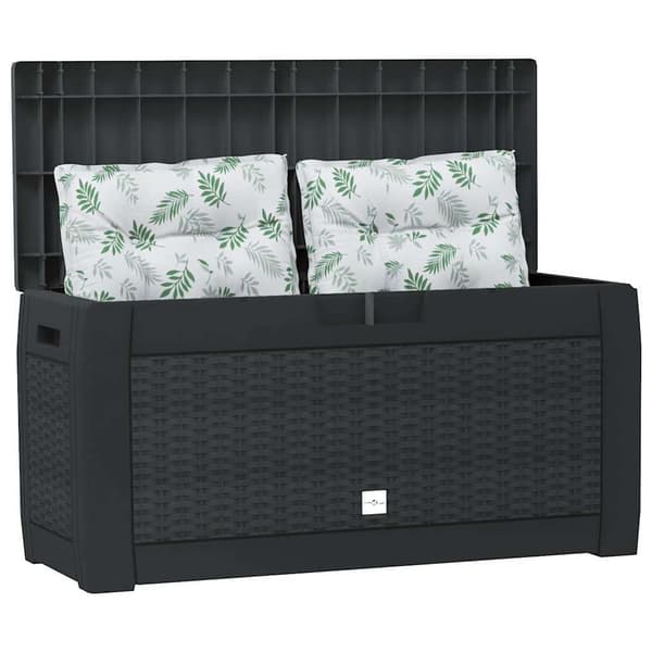 Dynbox antracit 119x48x60 cm polypropen