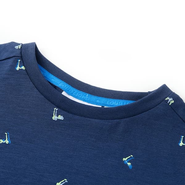 T-shirt för barn mörkgrå 104