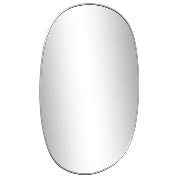 Väggspegel silver 60x40 cm