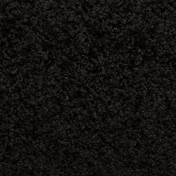 Trappmattor 15 st 65x21x4 cm svarta rektangulära kanter