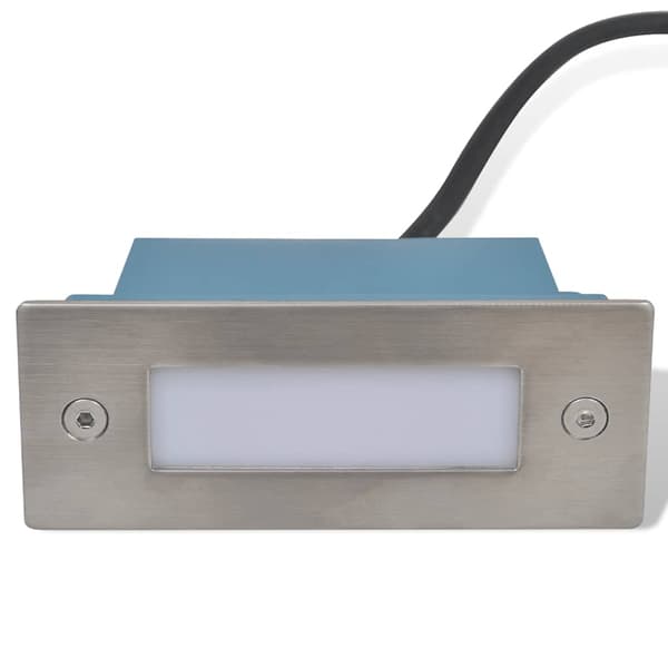 Inbyggd LED-trappbelysning 2 st 44x111x56 mm