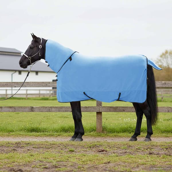 Hästdyna Full Aqua 135 cm Polyester Fleece