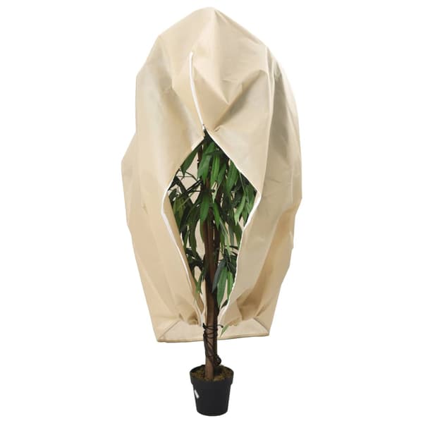 Fiberduk med blixtlås 70 g/m² 3,14x2,5 m