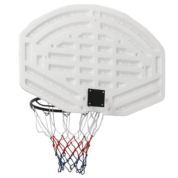 Basketplatta vit 90x60x2 cm polyeten
