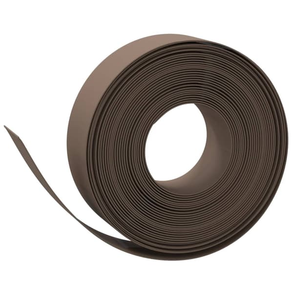 Rabattkant brun 10 m 15 cm polyeten
