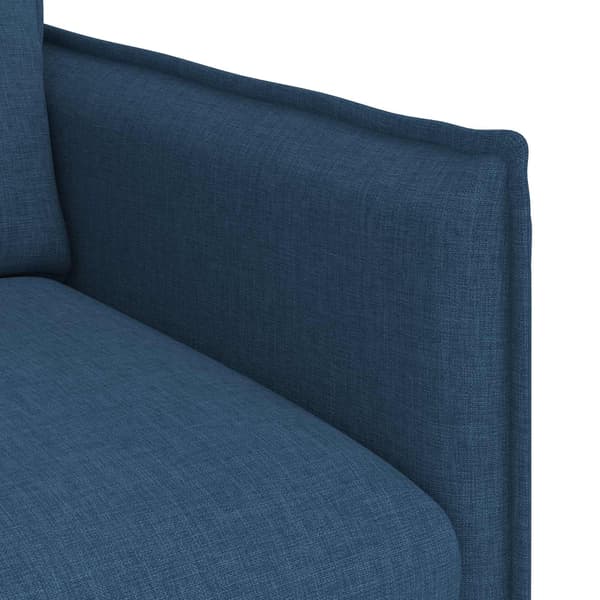 Soffa Blå 75 x 82 x 85 cm tyg