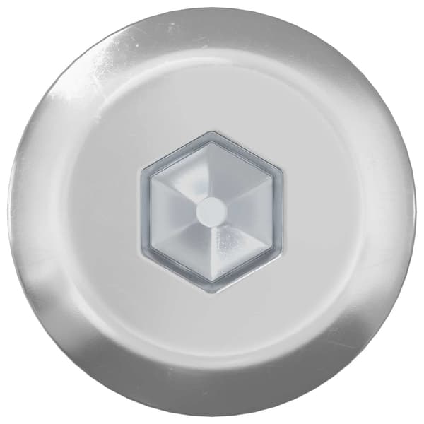 Möbelskruvar 2 pcs Silver M6 x 120 mm Stål