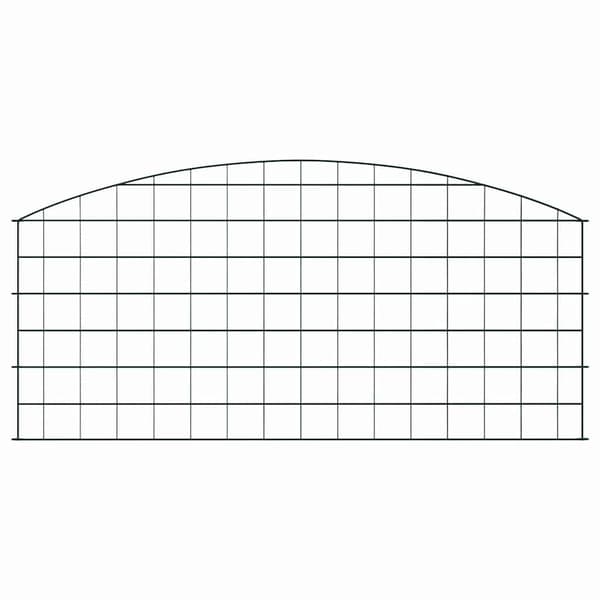 Dammskydd Set 5 pcs Grön 100 x 50 cm Stål