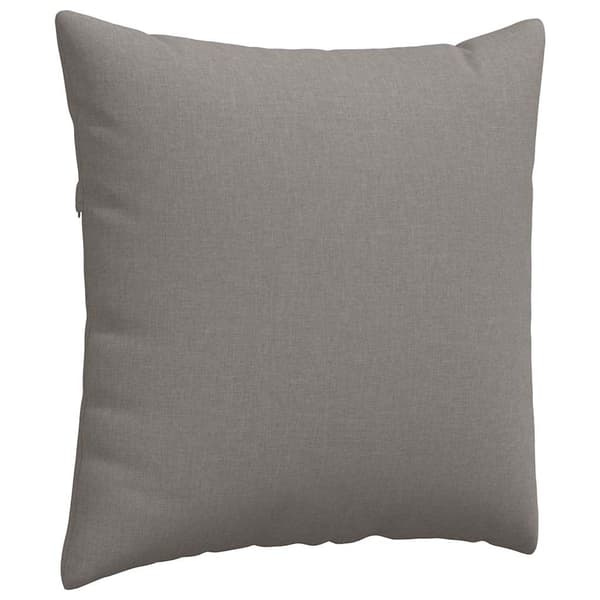 Sofakuddar 2 pcs Taupe 80 x 80 cm tyg
