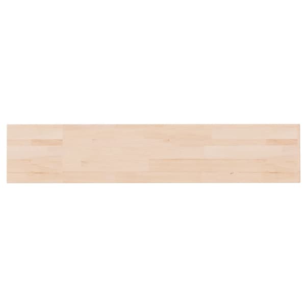 Hyllplan 100x20x1,5 cm obehandlad massiv ek