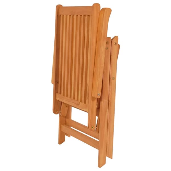 Trädgårdsstolar med gråa dynor 4 st massiv teak