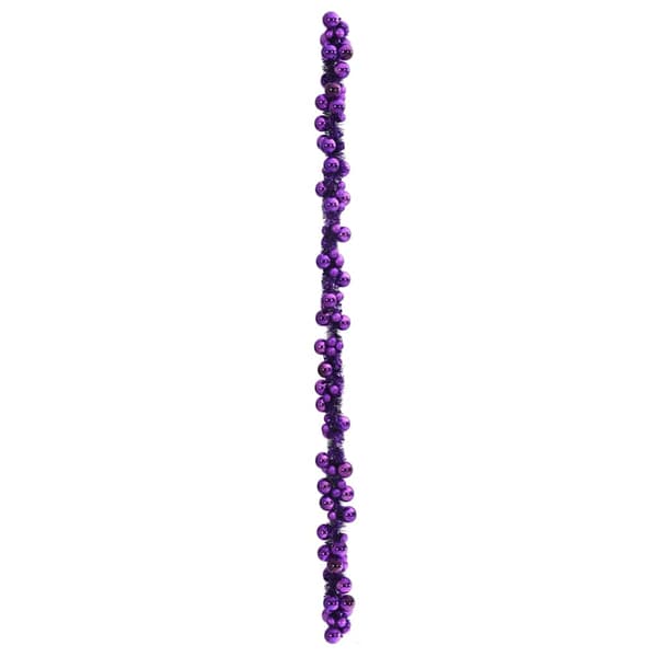 Julkulagirland Lila 186 cm Polystyren