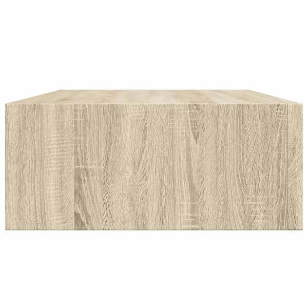Väggmonterad låda ek 40x23,5x10 cm MDF