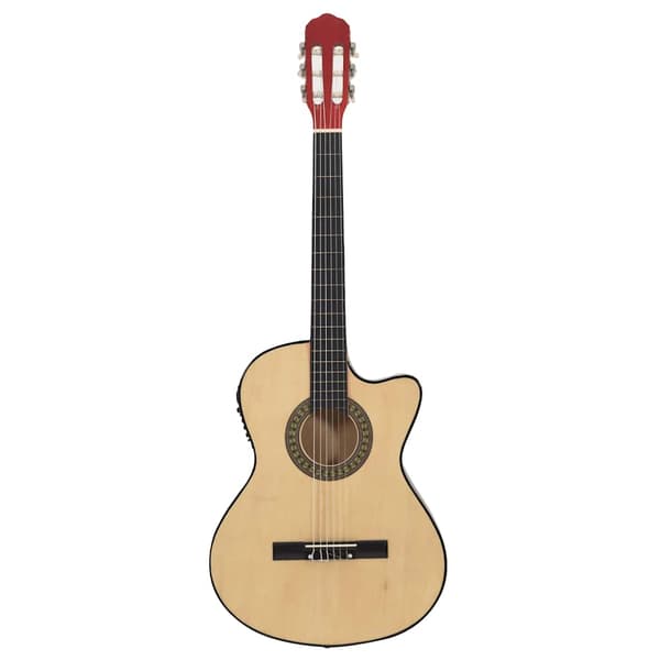 Westerngitarr med cutaway EQ och 6 strängar