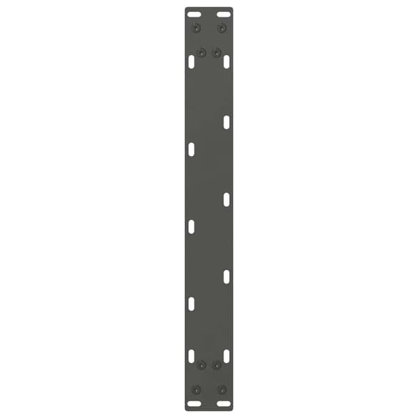 Soffbordsben antracit 2 st 70x(42-43) cm stål