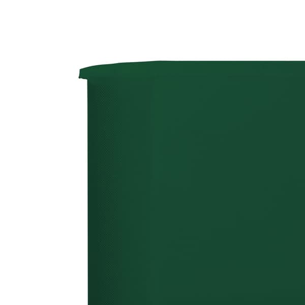 Vindskydd 3 paneler tyg 400x120 cm grön