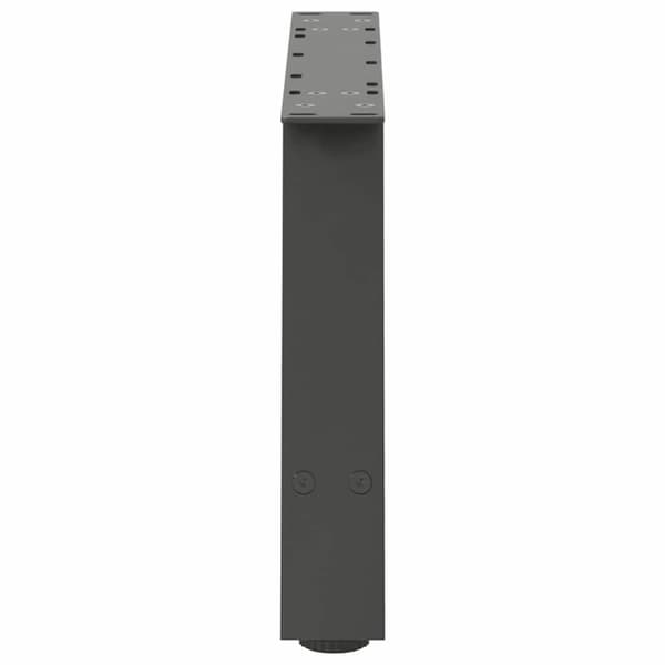 Soffbordsben A-formade 2 st antracit 60x(30-31) cm stål