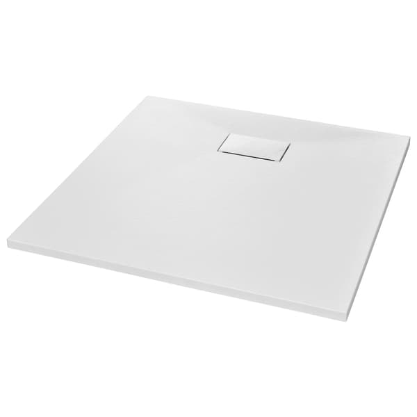 Duschkar SMC vit 80x80 cm