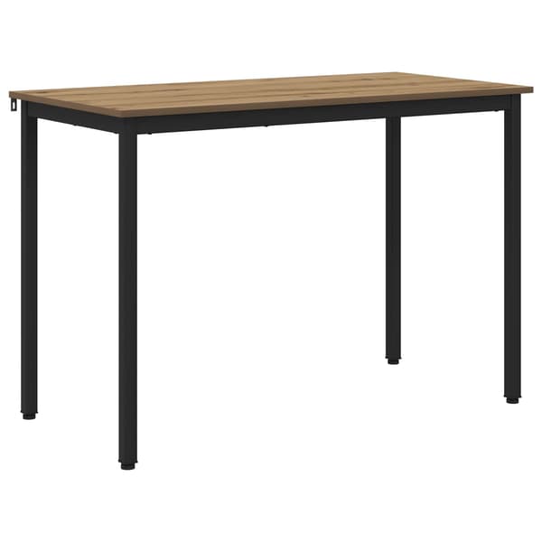Matbord 110 x 55 x 75 cm METALL Rektangulär