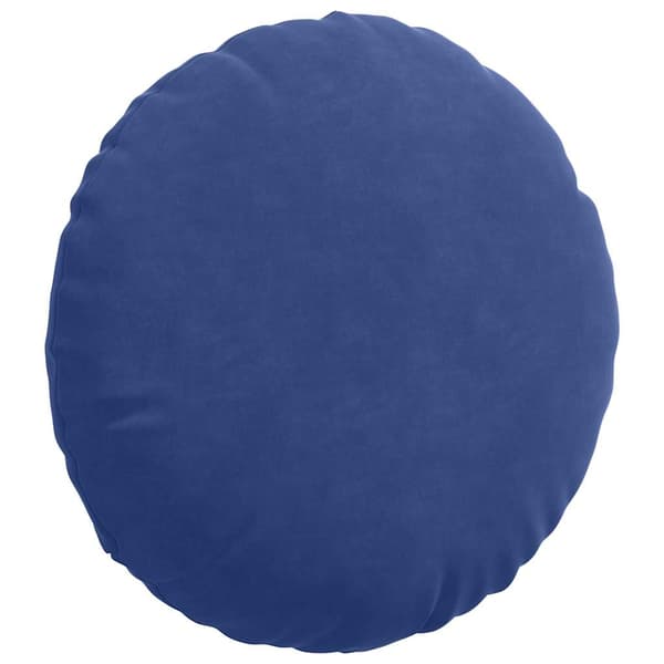 Sittkuddar 2 pcs Polisblå Ø 40 x 13 cm Sammet
