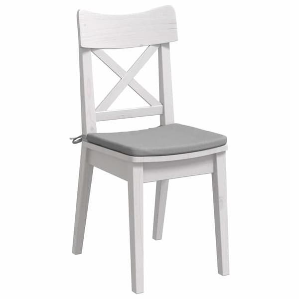 Sittkuddar 4 pcs Moln Grå 40 x 40 x 3 cm tyg