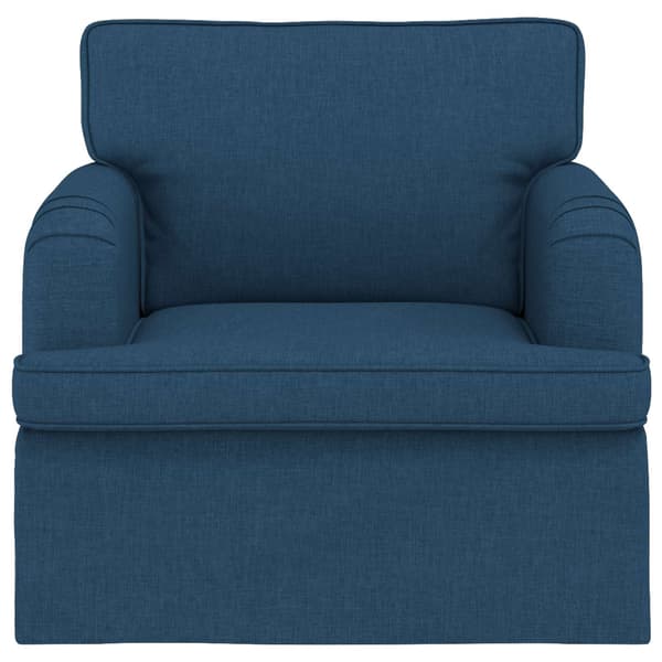 Soffa Blå 84 x 80 x 85 cm tyg