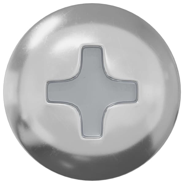 Träskruvar 12 pcs Silver M4 x 28 mm Stål