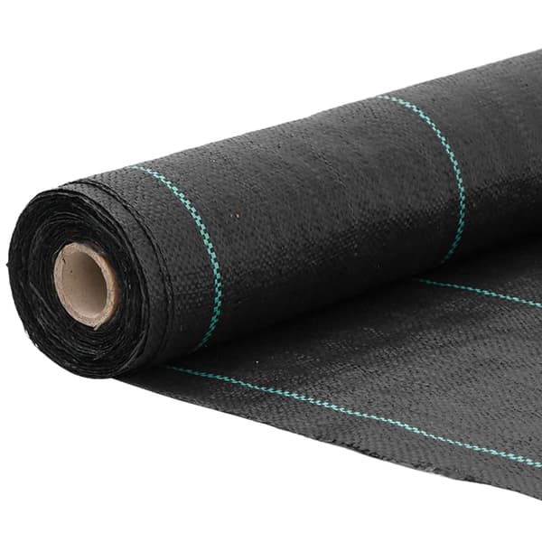 Ogräsmatta svart 1,5x10 m PP