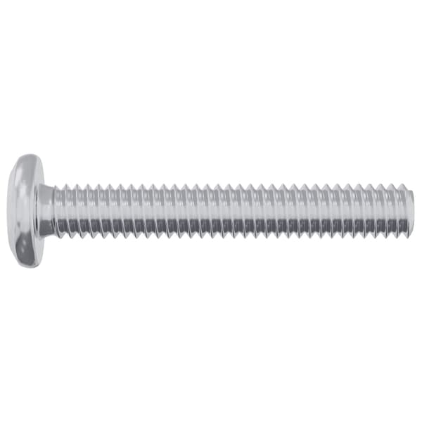 Lågskruv Enfärgad 2 pcs Silver M6 x 35 mm Stål