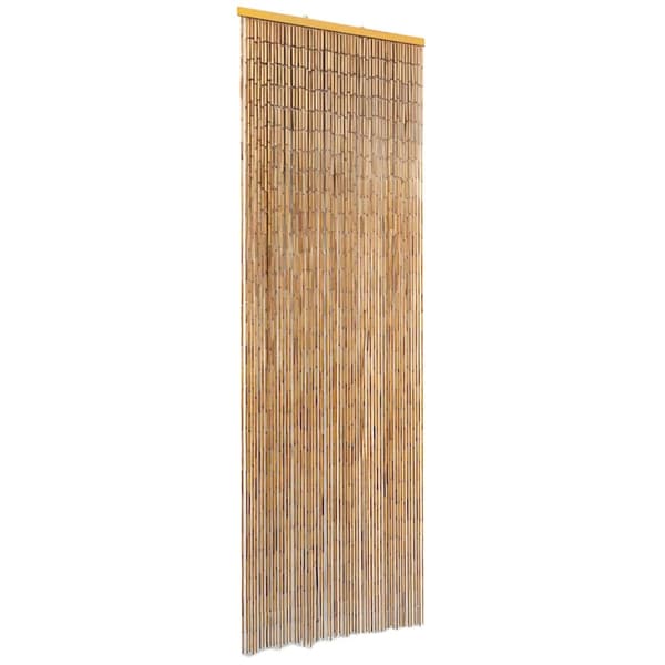Insektsdörrdraperi för husbil i bambu 56x185 cm