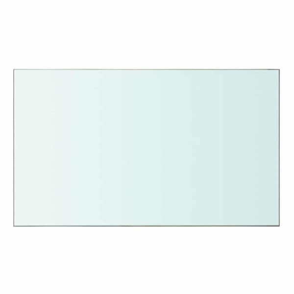 Hyllplan glas genomskinlig 50x30 cm