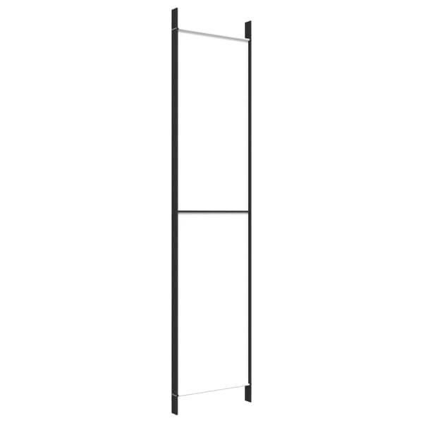 Rumsavdelare 4 paneler vit 200x220 cm tyg