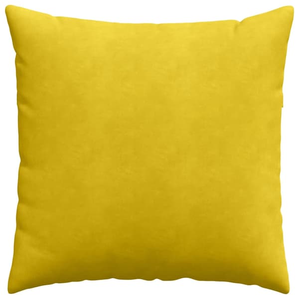 Sofakuddar 2 pcs Gul 60 x 60 cm Kordread tyg