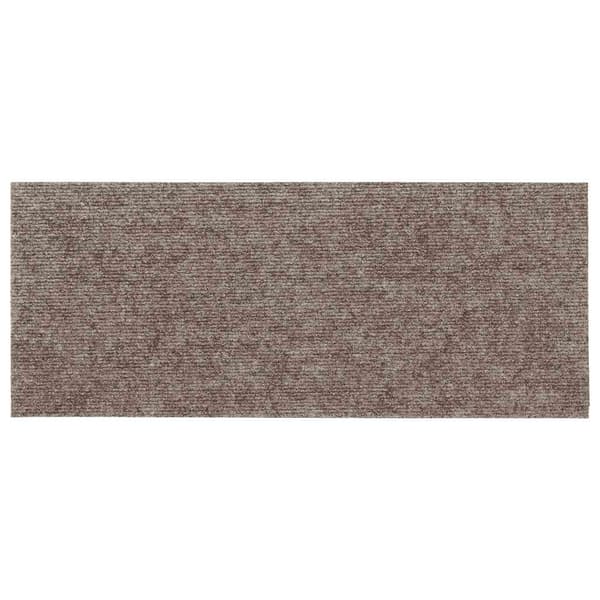 Trappmattor självhäftande 15 st 60x25 cm beige rektangulära