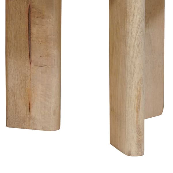 Nesting Kaffe Bord 3 pcs Svart Massivt mangoträ