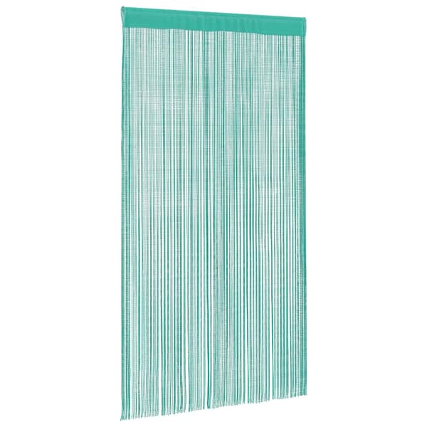 Stränggardiner 2 st turkos 140x250 cm