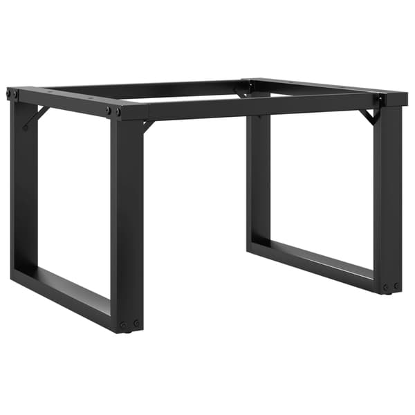 Bordsben för soffbord O-ram 60x40x38 cm stål