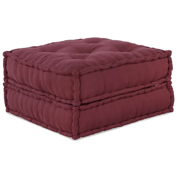 Modulär soffa rödbrun 70x70x36 tyg