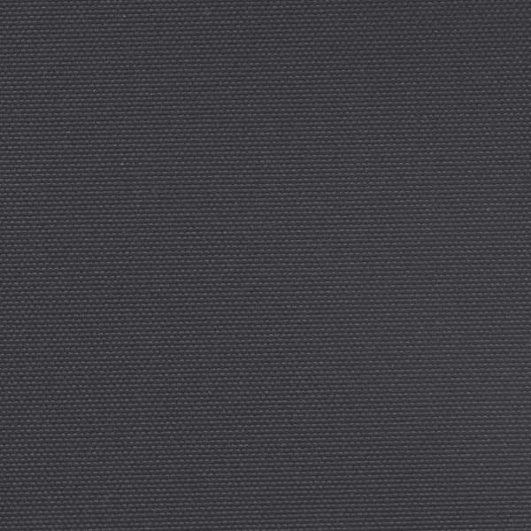 Infällbar sidomarkis svart 140x1000 cm