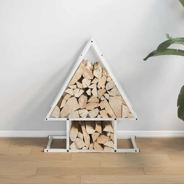 Vedställ vit 50x25x60 cm kallvalsat stål