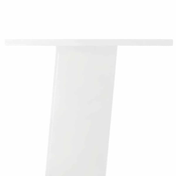 Soffbordsben 4 st vita 30 cm stål