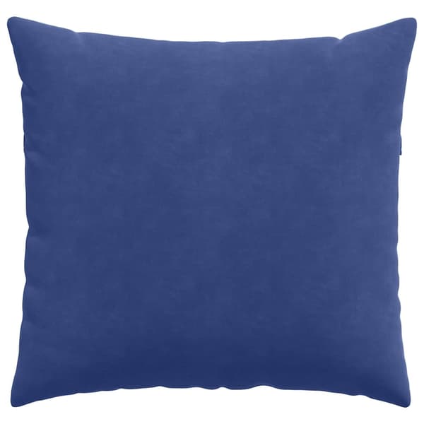 Sofakuddar 2 pcs Polisblå 45 x 45 cm Kordread tyg