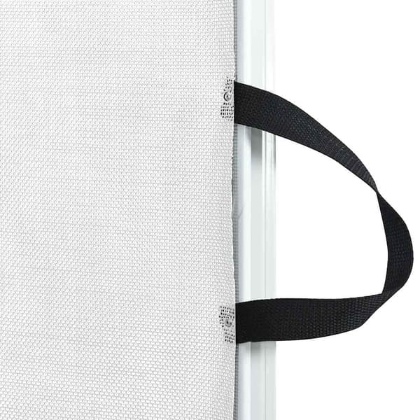 Infällbar husdjursgrind vit 102,5x125 cm