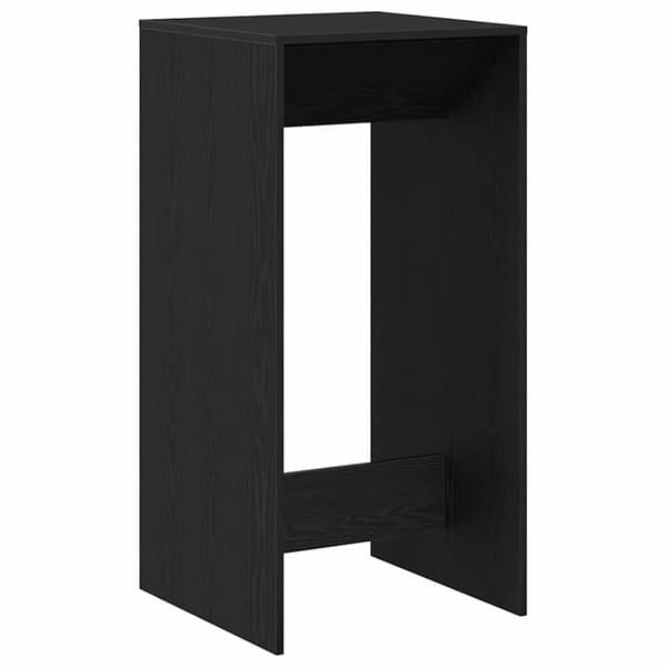 Barbord 51 x 50 x 103,5 cm Konstruerat trä Svart Ek Rektangulär