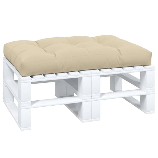 Palldyna beige 120x80x12 cm tyg