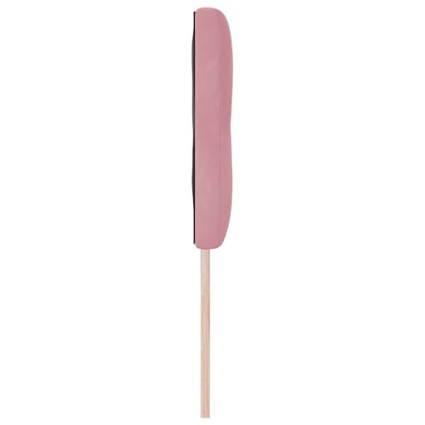 Huvudgavel Rosa 144 cm Sammet